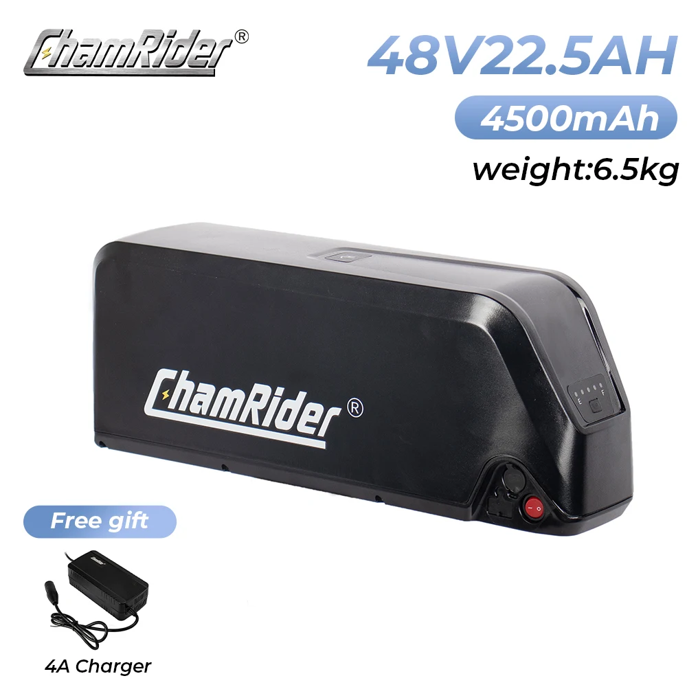 ChamRider Originele Accu 48V 20AH 52V E-bike Accu 36V Hailong Max 50A BMS 350W 500W 750W 1000W 1500W 21700 Cel BBS02 BBS03