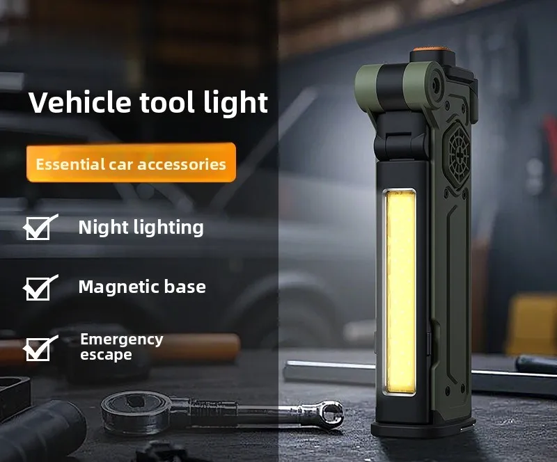Broken window safety hammer Car multi-function flashlight Car emergency light Safety belt Escape hammer