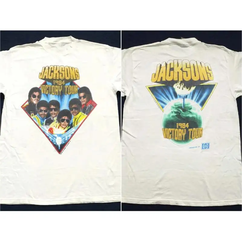 

Vintage 1984 Jacksons Victory Tour T-Shirt