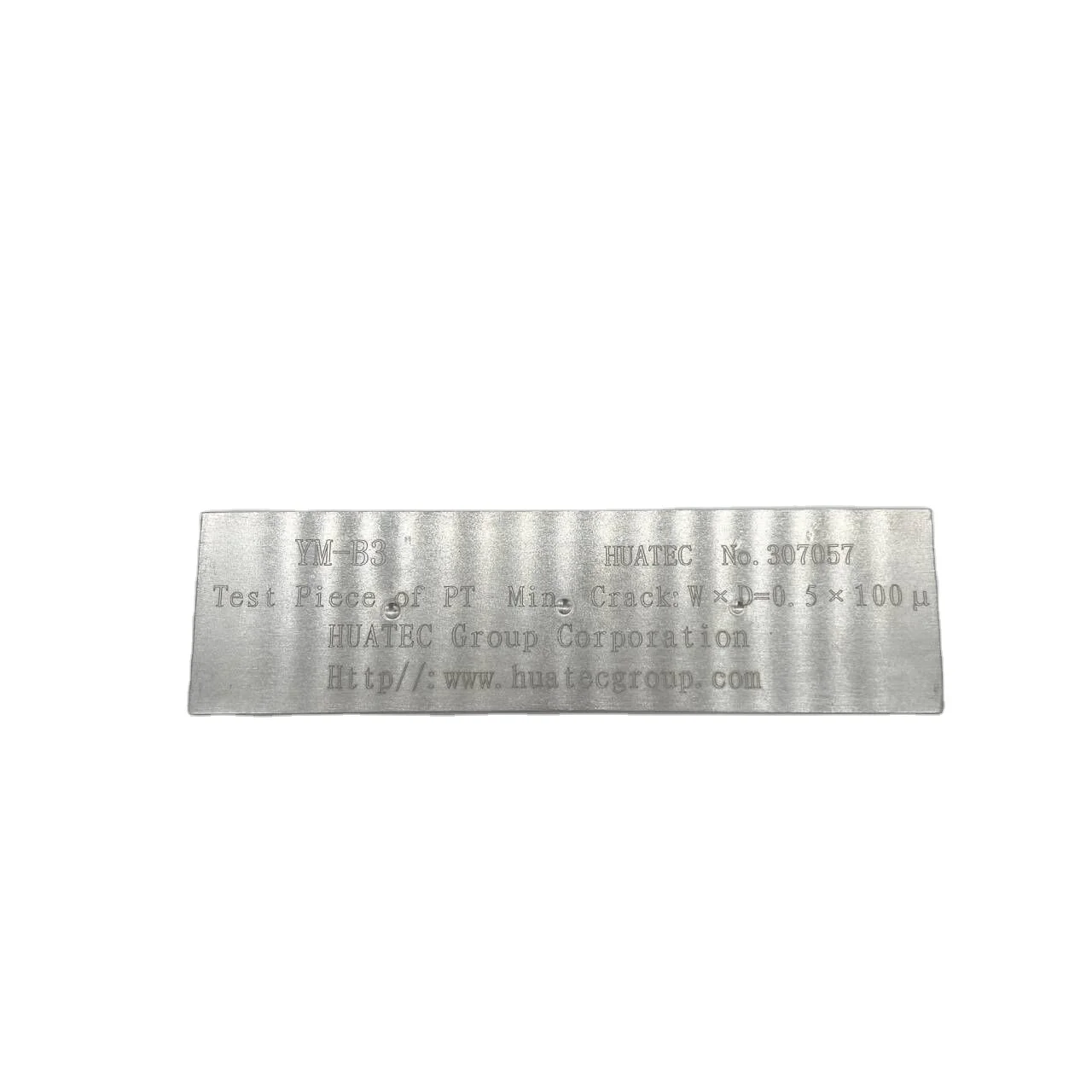 YM-B(B3) Penetrant Flaw Testing Specimen Block