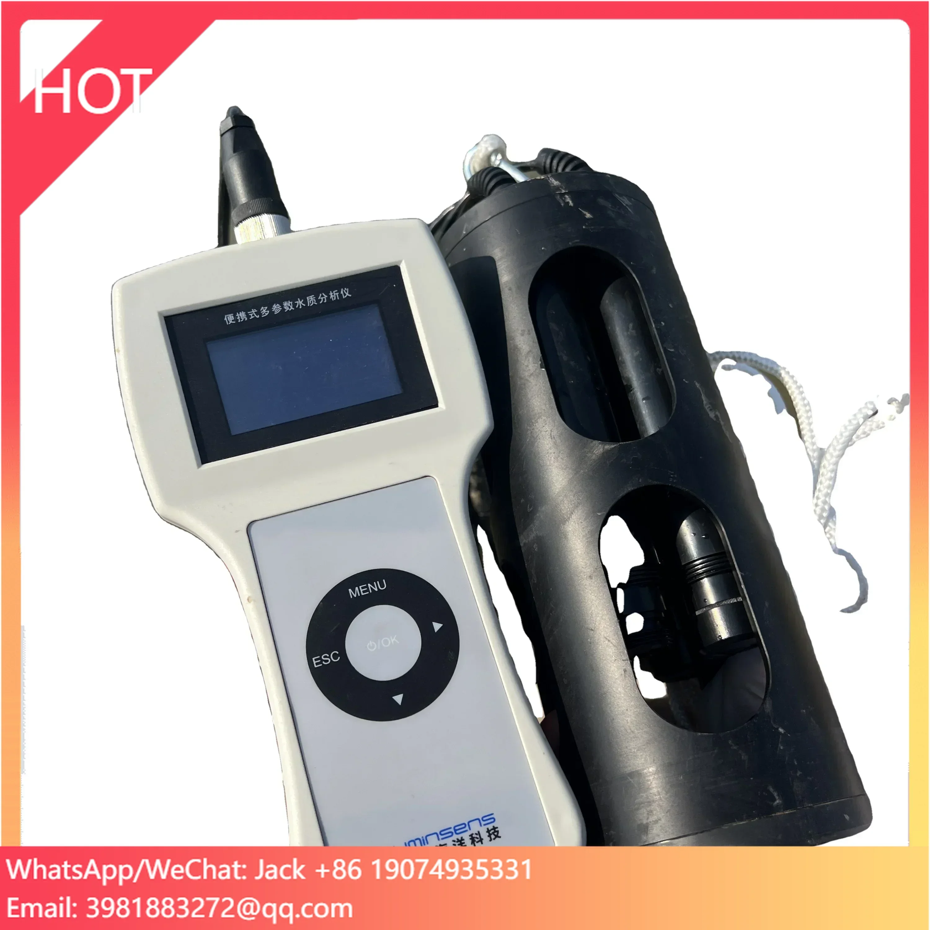 Industrial 6 In 1  Water Analyzer Multi-Parameter Water Quality Analyzer Testing Equipment