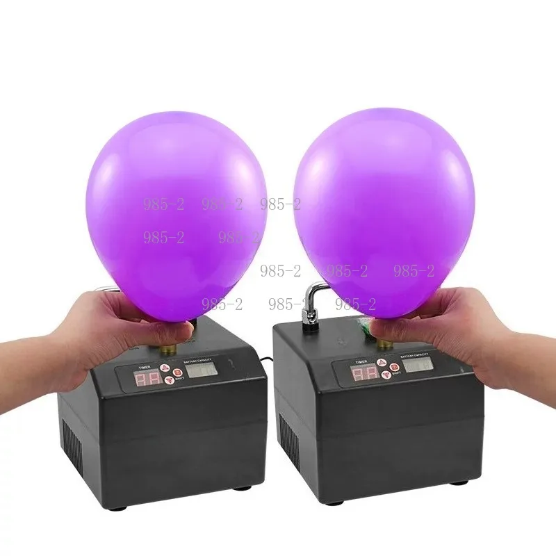 High Pressure Single Hole Balloon Inflator, 110-240V Electric Air Pump for 5 Inch Round and Long Balloons