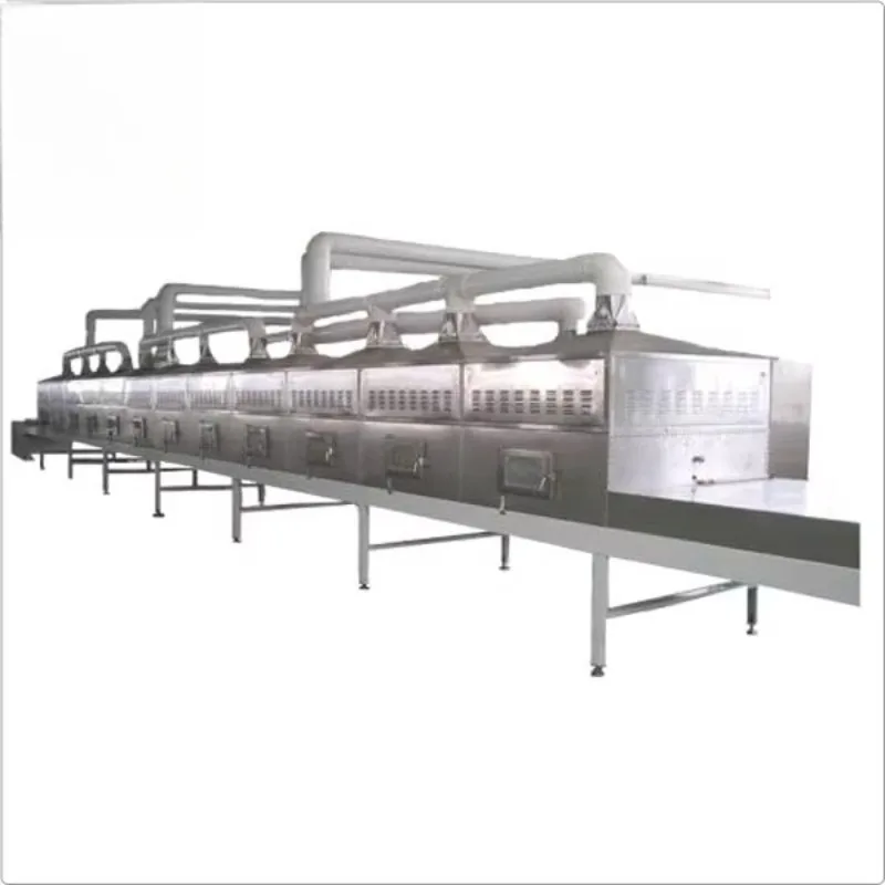 Customized Manufacture Continuous Tunnel Type High Quality  Microwave Drying Machine