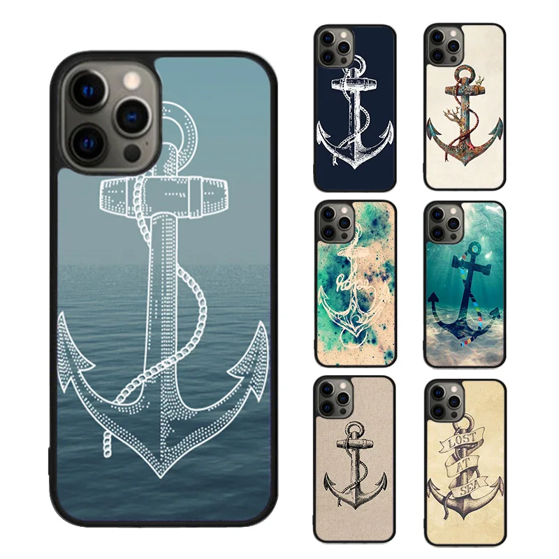 Hope Anchor Anchor sea Phone Case For iPhone SE2020 15 16 14 13 Pro Max Coque 12 11 Pro Max 8 PLUS 7 mini mobile fundas cover