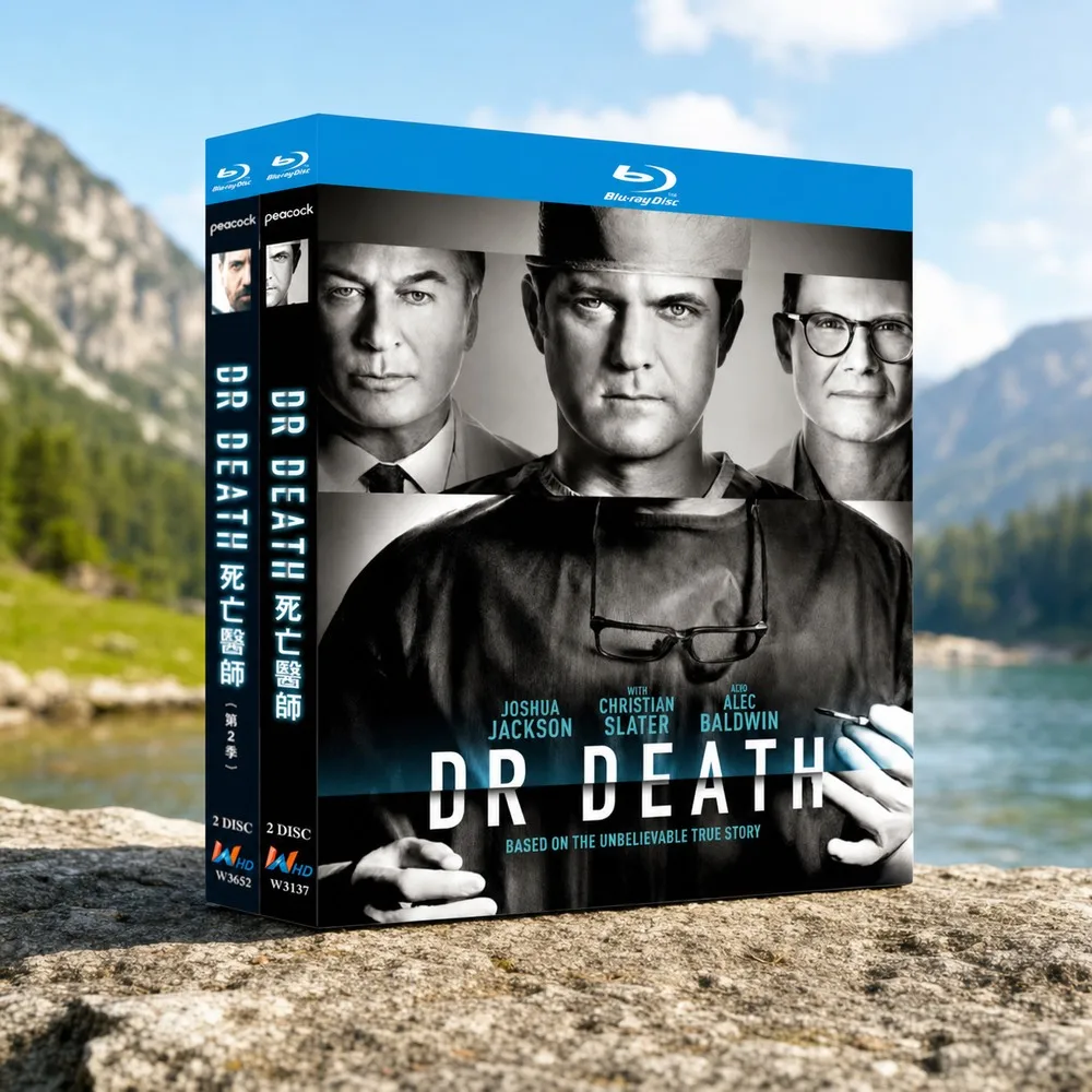 Blu-ray Ultra HD TV Series: The Good Doctor Seasons 1–2 Box Set with English and Traditional Chinese Subtitles