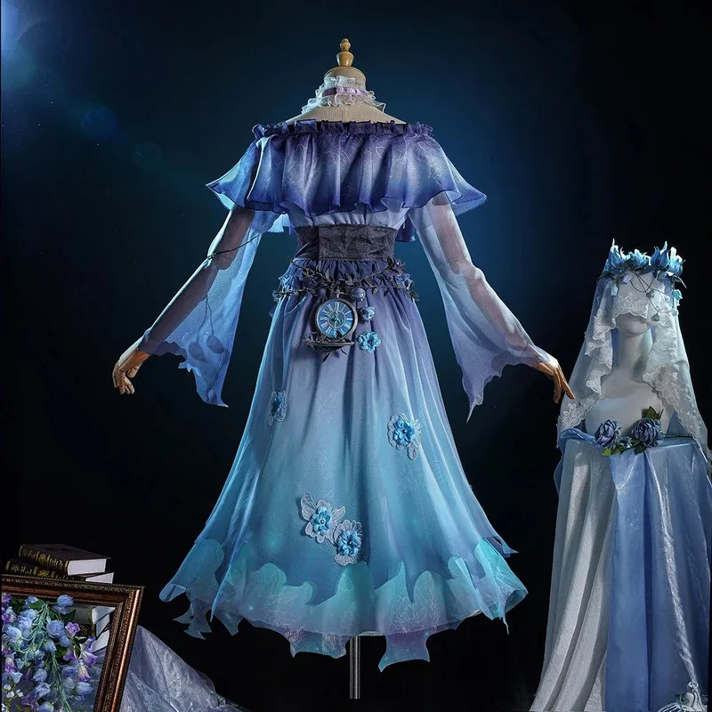 

DY20Game Identity V Энтомолог Косплей Костюм Последняя кожа Призрак Свеча Косплей 2024 Хэллоуин Поцелуй для Хэллоуина Рождества