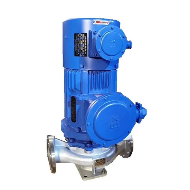 RG150-315 vertical inline booster pump hot water circulation