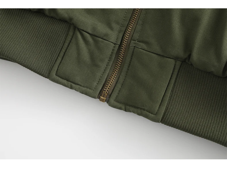 Male Reversible Washed Pure Cotton Fleece Lined Thick Jacket Multi Pocket Stand Collar Workwear Business Coat For Middle Aged