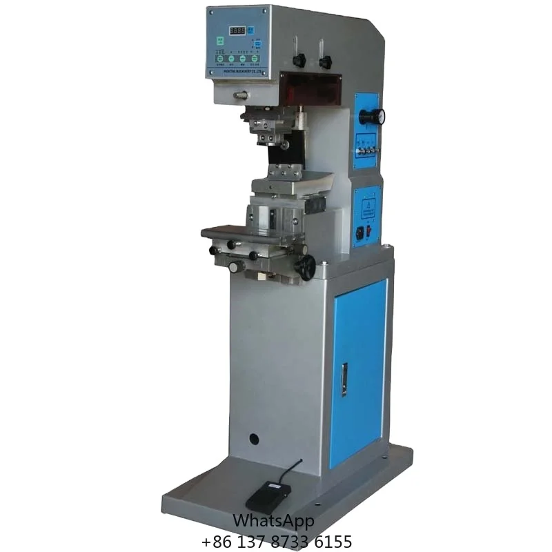 Hot Sales Semi Automatic Pad Printer 1 Color Pad Printing Machine For Candle