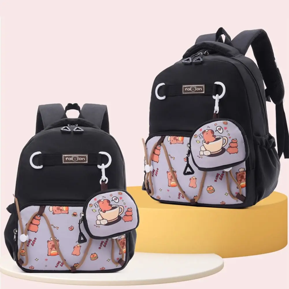 Симпатичные детские рюкзаки большой емкости, модный рюкзак с героями мультфильмов на молнии для детской комнаты, водонепроницаемый регулируемый ремень