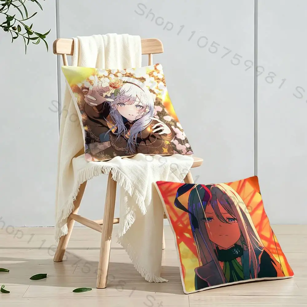 Kanade Yoisaki P-Project S-Sekai Gifts PillowCase Sofa Cushion Cover Suitable For Home Bedroom Room custom Decor