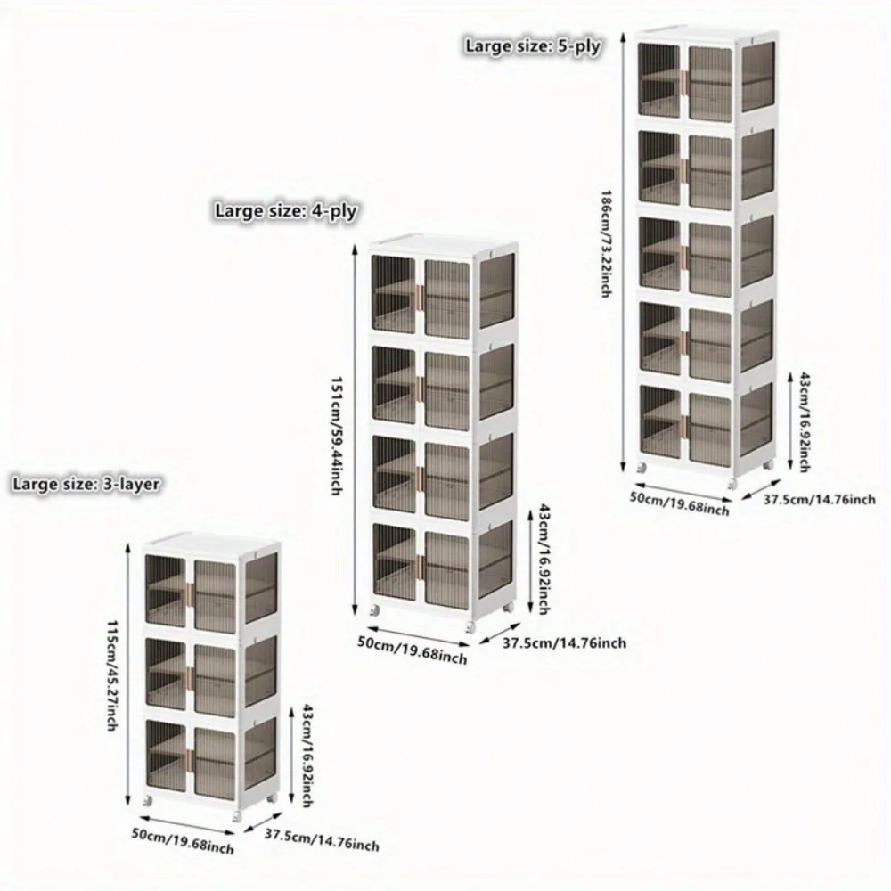 Portable Shoe Rack Organizer Large Plastic Storage Containers Bins With Lids Shoe Storage Cabinet With Magnetic Clear Door