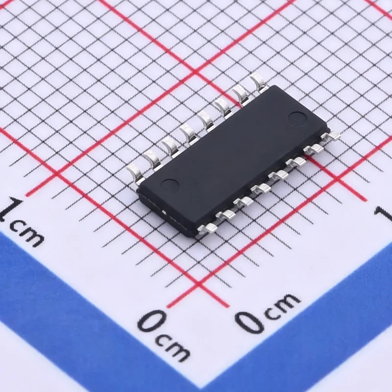 50PCS/LOT MC14050BDR2G marking 14050BG Buffer, Non-Inverting 6 Element 1 Bit per Element Push-Pull Output 16-SOIC