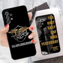 U.S. NAVY SEAL TEAM Phone Case for Samsung Galaxy A33 A31 A50 A32 A73 A40 A20 A23 A34 A14 A54 Back Cover