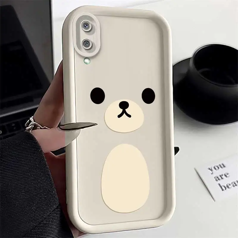 Coque ours honnête Flexible et Durable pour Samsung M02, avec antichoc en S 20 24 22 23 M 32 12 FE