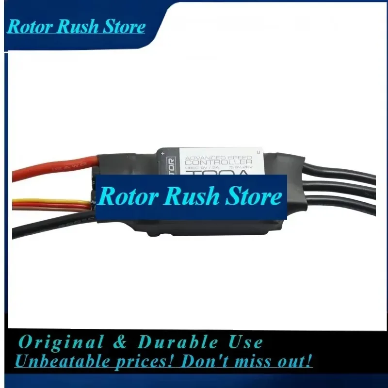 RoRuST-motor T80A 400Hz ESC 2S-6S 3A / 5V BEC 80A Speed Controller For RC Multicopter Brushless Motor Airplane