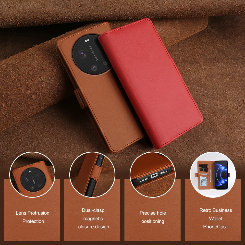 

For Xiaomi 17 Ultra 15 14 13 12 11 lite 12X 12S 12T 13T 14T 15T 17 Pro Max Phone Case Cover Magnetic Leather Flip Wallet Case