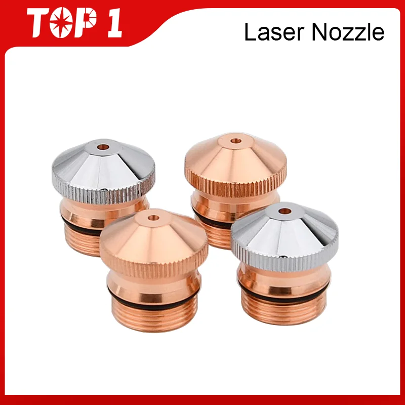 TOP1 10pcs DNE D17/D15 Caliber1.0-8.0 Metal Laser Cutting Nozzles Fiber Laser Nozzle  Machine Head Holder Spare Parts