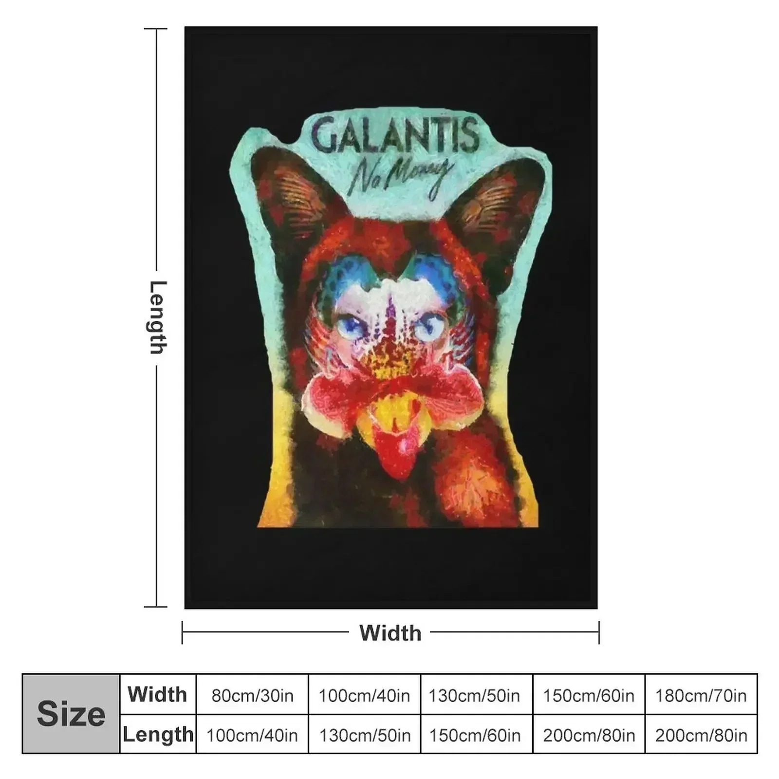 GALANTIS Essential T-Shirt Throw Blanket Giant Sofa Decorative Sofa for winter Soft Sofa Blankets
