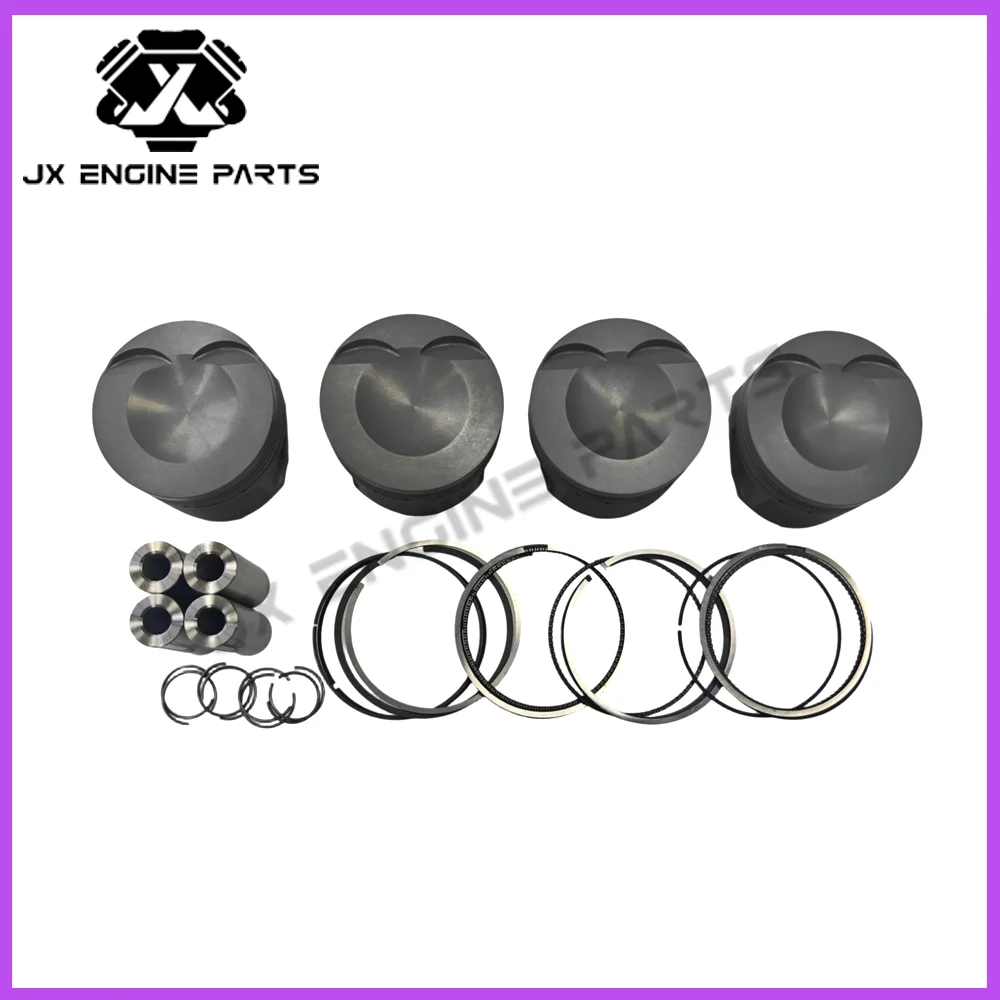 Engine Rebuild Kit Forged piston and ring set, forged connecting Rods & Bearing Set For Audi VW 2.0T GTI 06H105021M EA888 Gen3