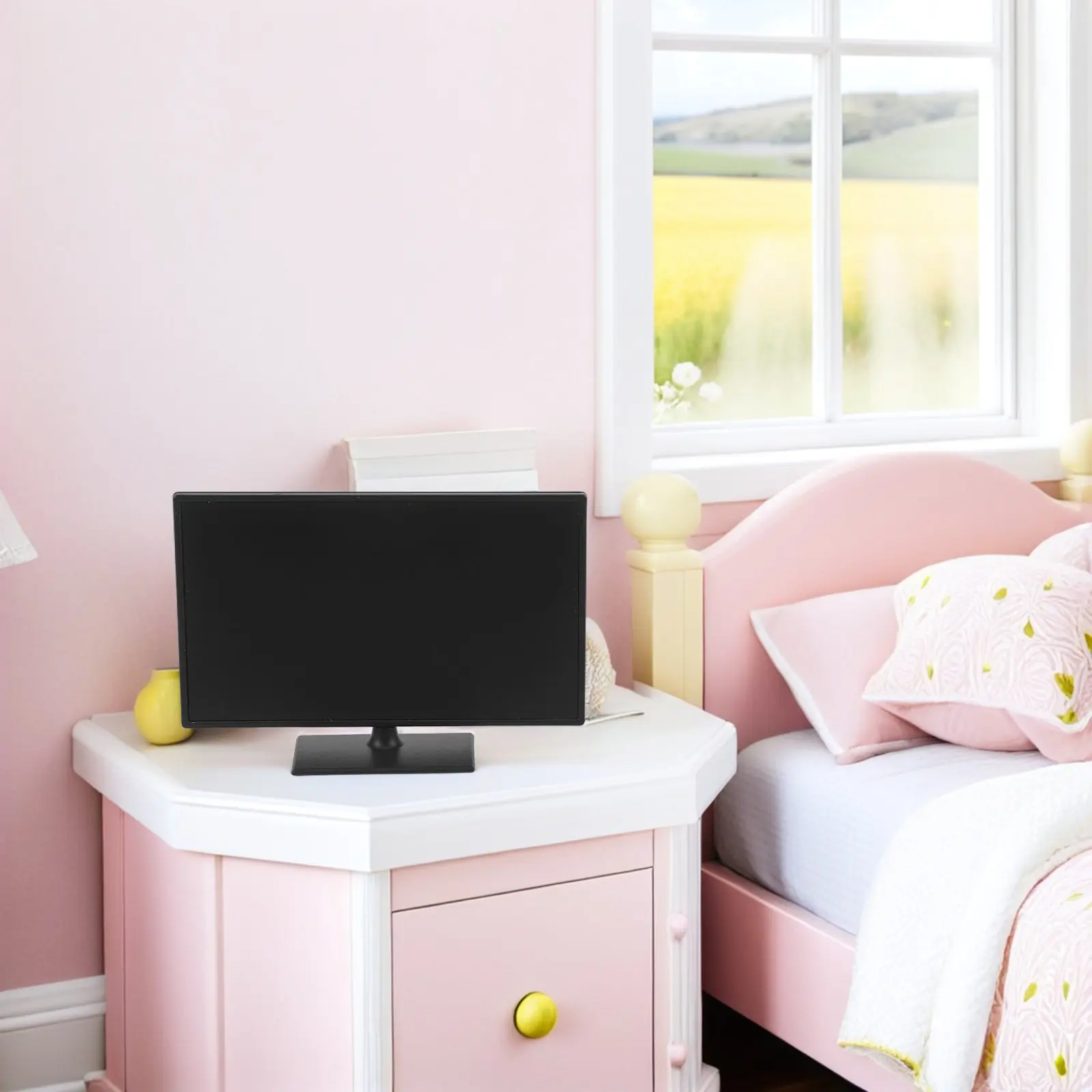 

Набор миниатюрных компьютерных аксессуаров с реалистичной детализацией для кукольного домика, офисного стола, для детских ролевых игр и декораций