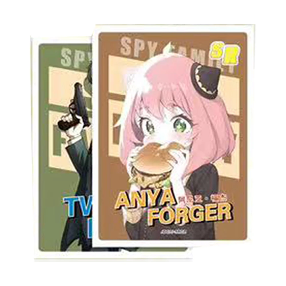 Original Anime SPY FAMILY Card Yor Forger Anya Forger Christmas Gift Rare Character Children\'s Toys Collection Card Game Card