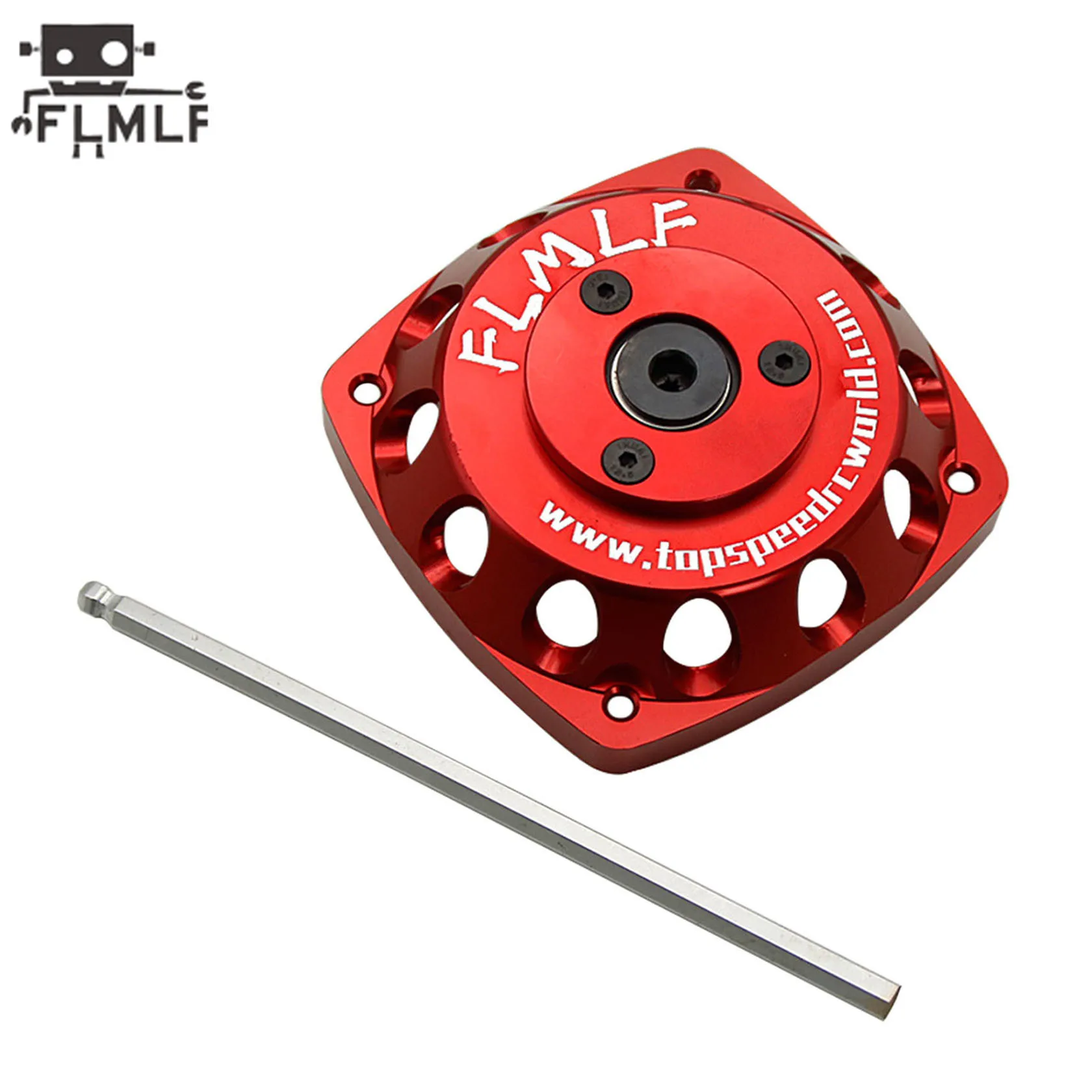 FLMLF 23CC-58CC Motor Metalen Roto Starter of Vliegwiel Kit voor 1/5 Rc Auto Hpi Rofun Km Rovan Baja Losi FG DBXL GoPed Redcat Onderdelen - afbeelding 1