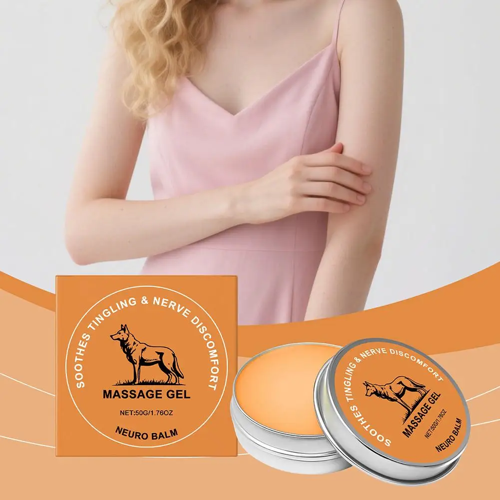 Therawolf Nerve-Relief Balmdeeply Penetrate Fast-Acting Relief Joint Discomfort Gentle Care for Knee Shoulder Joint Support