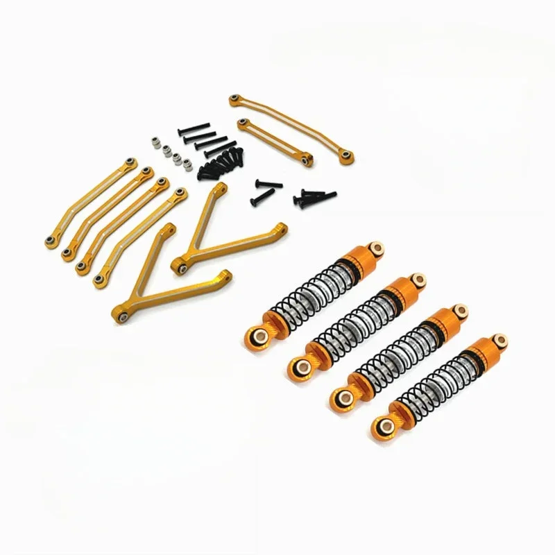 

Full Car Rod Hydraulic Shock Absorber for FMS 1/24 Xiaoqi FCX24 Metal Upgrade Parts Rc Model Crawler Car Truck Buggy