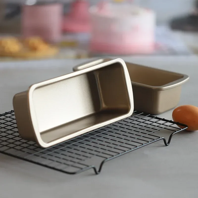 Non Stick Rectangular Pound Cake Bread Mold Baking Tray Commercial Household Toast Box Lunch Meat Mold Professional Baking Tools
