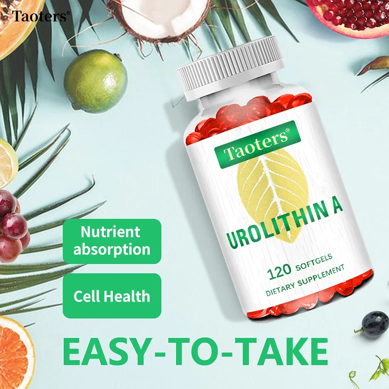 Urolithin A Supplement 2000MG - for Healthy Aging, Antioxidants and Cellular Energy Support - 30/60/120 Softgels, NON-GMO