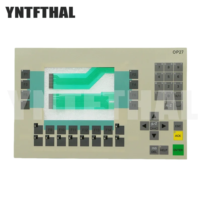 6AV3627-1JK00-0AX0 Interruptor de teclado de membrana OP27 para 6AV3 627-1JK00-0AX0 OP27