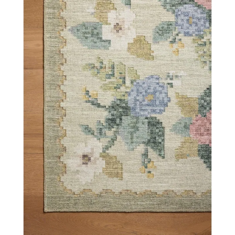 Tapis Rifle Paper Co. Rosa Collection RSA-02 Crème/Multi 5'-0" x 7'-6"