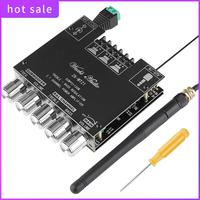 ZK-MT21 2.1 Channel Bluetooth 5.0 Subwoofer Amplifier Board 50WX2+100W Power Audio Amplifier Board Speaker With Antenna