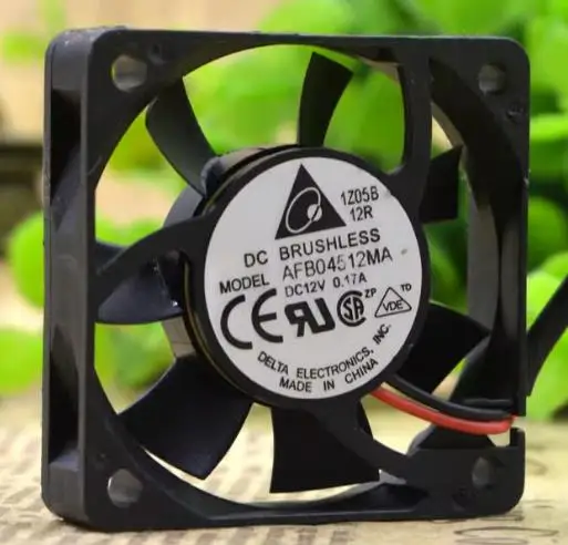 New CPU Fan for DELTA AFB0451MA 12V 0.17A 4510 4.5cm 2-wire Cooling Fan 45*45*10mm