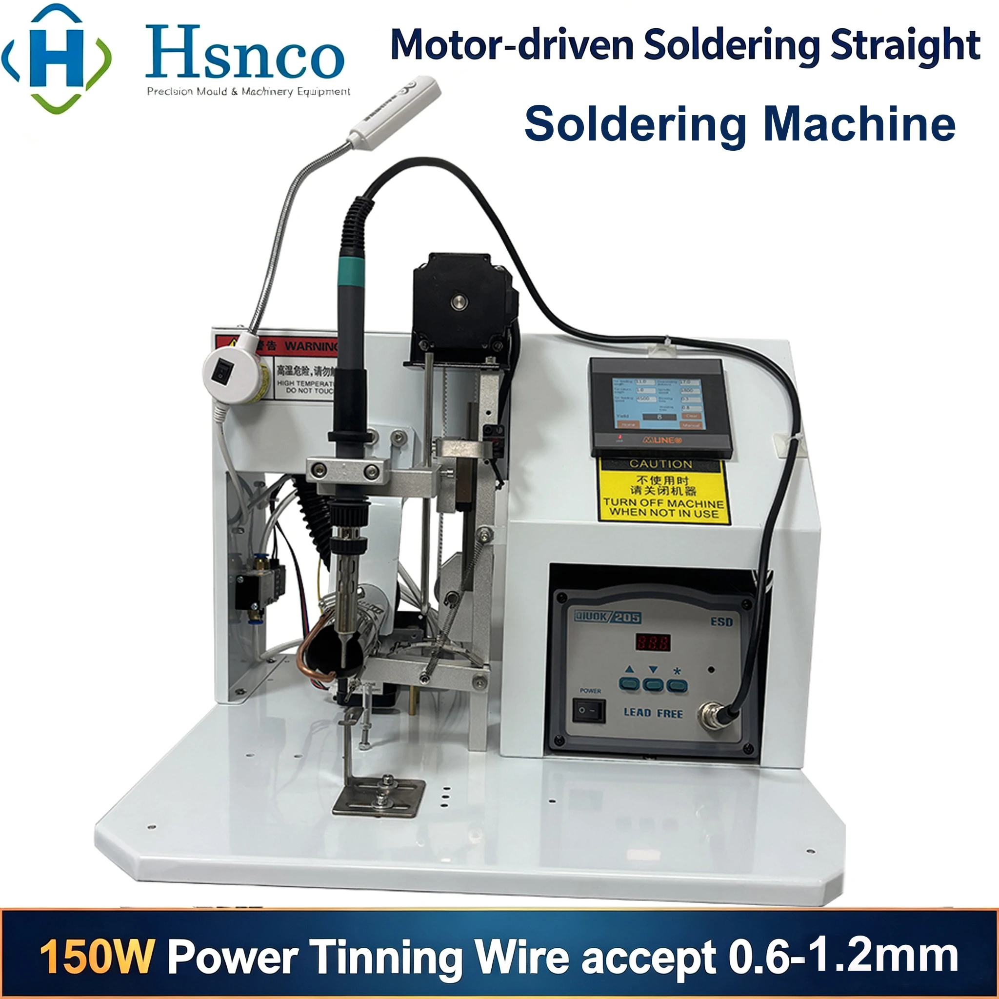 Motor Driven Semi Automatic Soldering Machine Auto Solder Feeder for PCB Board LED Strip USB Connector Welding