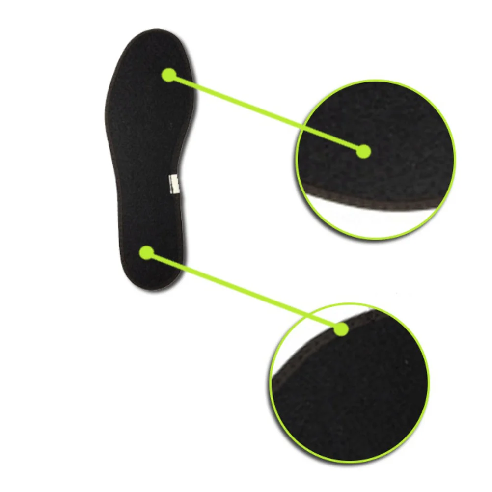 

4pcs Shoe Insoles Insole Shoe Inserts Insoles For Men Women Size 42 Black Mesh Foot Bamboo Charcoal Insole Care Tool