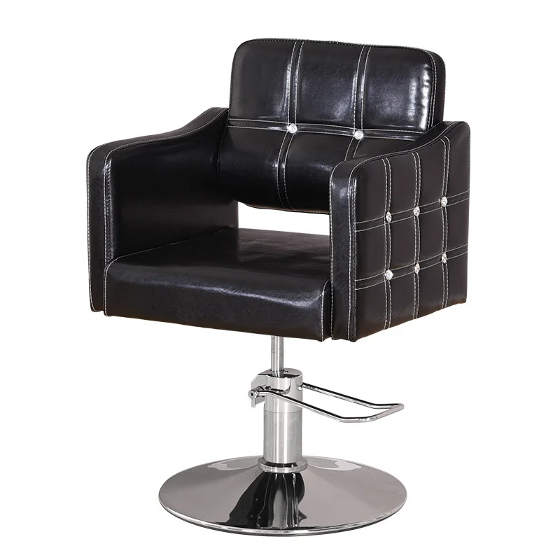 #Beauty Salon Hairdressing Chairs, Hair Salons, Fashionable Hair Cutting and Styling Chairs, Hydraulic Rotating Lifting Chairs