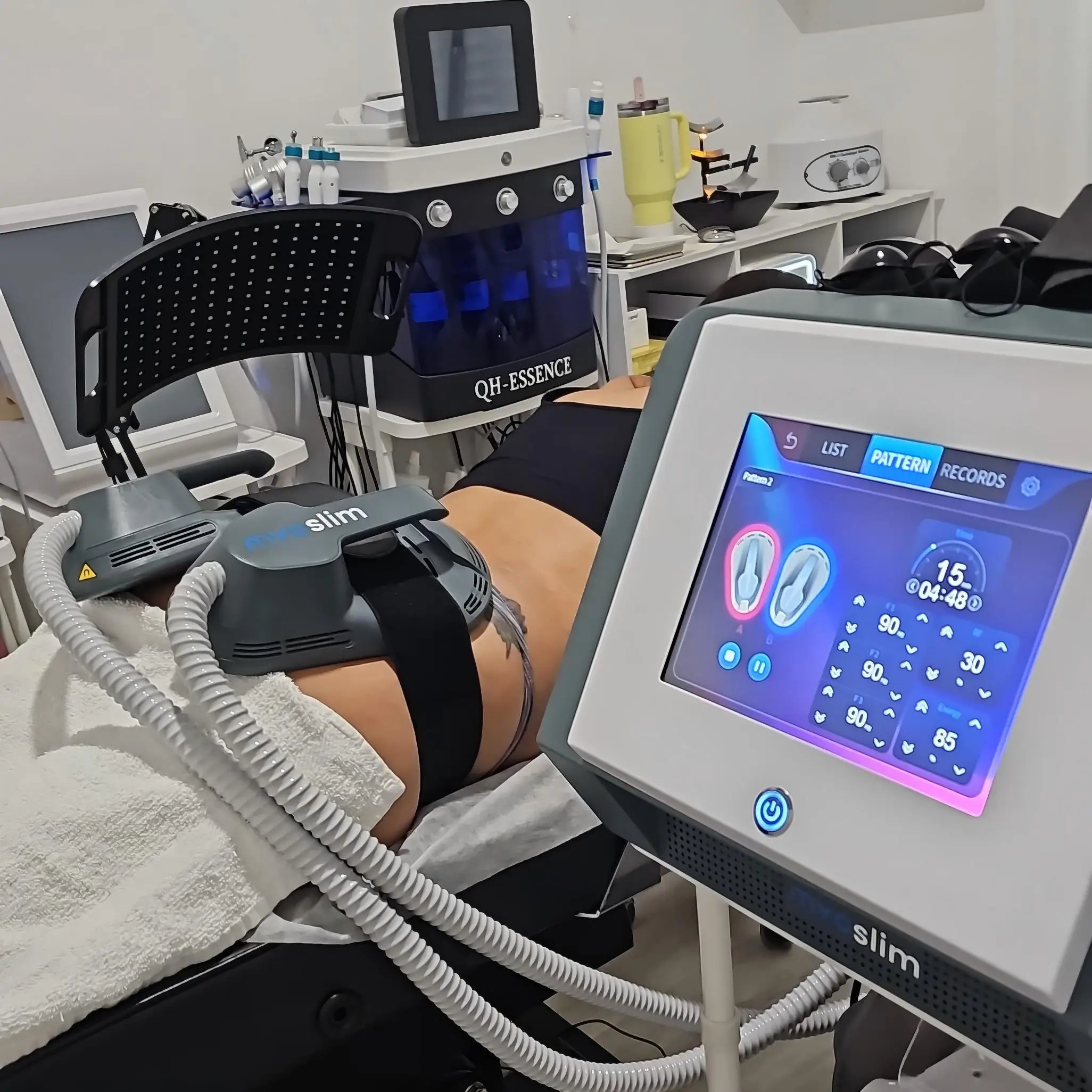 MYOslim 6500W HI-EMT RF Body Sculpt Machine EMS Muscle Stimulator Fat Burning Weight Loss Body Slimming Contouring for Salon