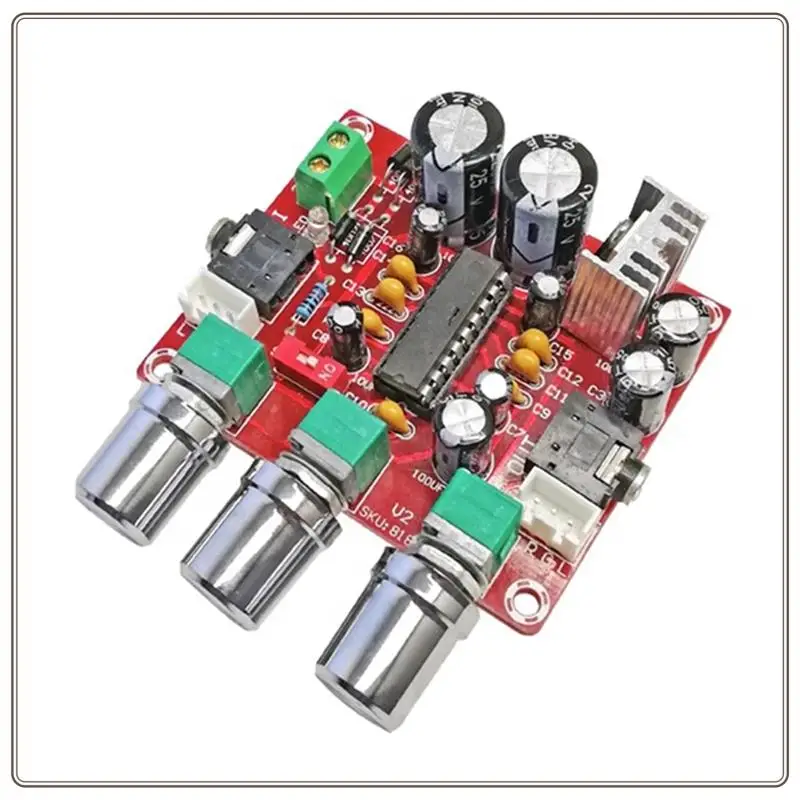 Надежная тональная плата предусилителя BBE XR1075 с регулировкой высоких и низких частот, аудиоэквалайзер, предусилитель для улучшенного управления звуком, B