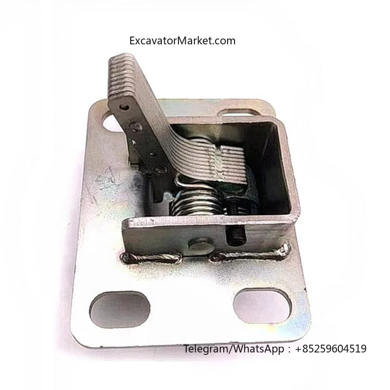 For Volvo 140 210B 290B 360B Excavator Parts Engine Rear Cover Lock Engine Cover Lock Cable High Quality