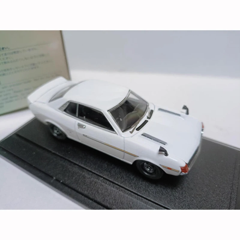 Ebbro 1:43 مقياس أبيض سيليكا GTV بابين سبيكة سيارة رياضية نموذج كلاسيكي الكبار هدية تذكارية عرض ثابت