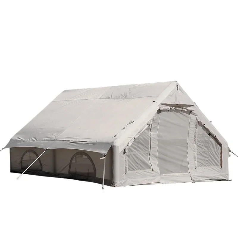 Inflatable Tent 12 Square Meters Can Accommodate 5-8 People Quick and Portable Summer Outdoor Family Picnic Camping