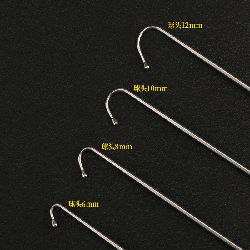 Ferramentas de esterilização animal, Ganchos uterinos e ovarianos, Pet Equipment, Dog and Cat Hook