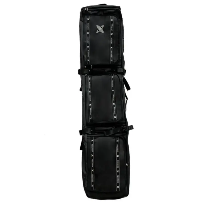 Universal Ski Bag with Wheels, Large Capacity Snowboard Bag, Expandable, Fits 140-170cm Boards, Black Sentinel, Travel Storage