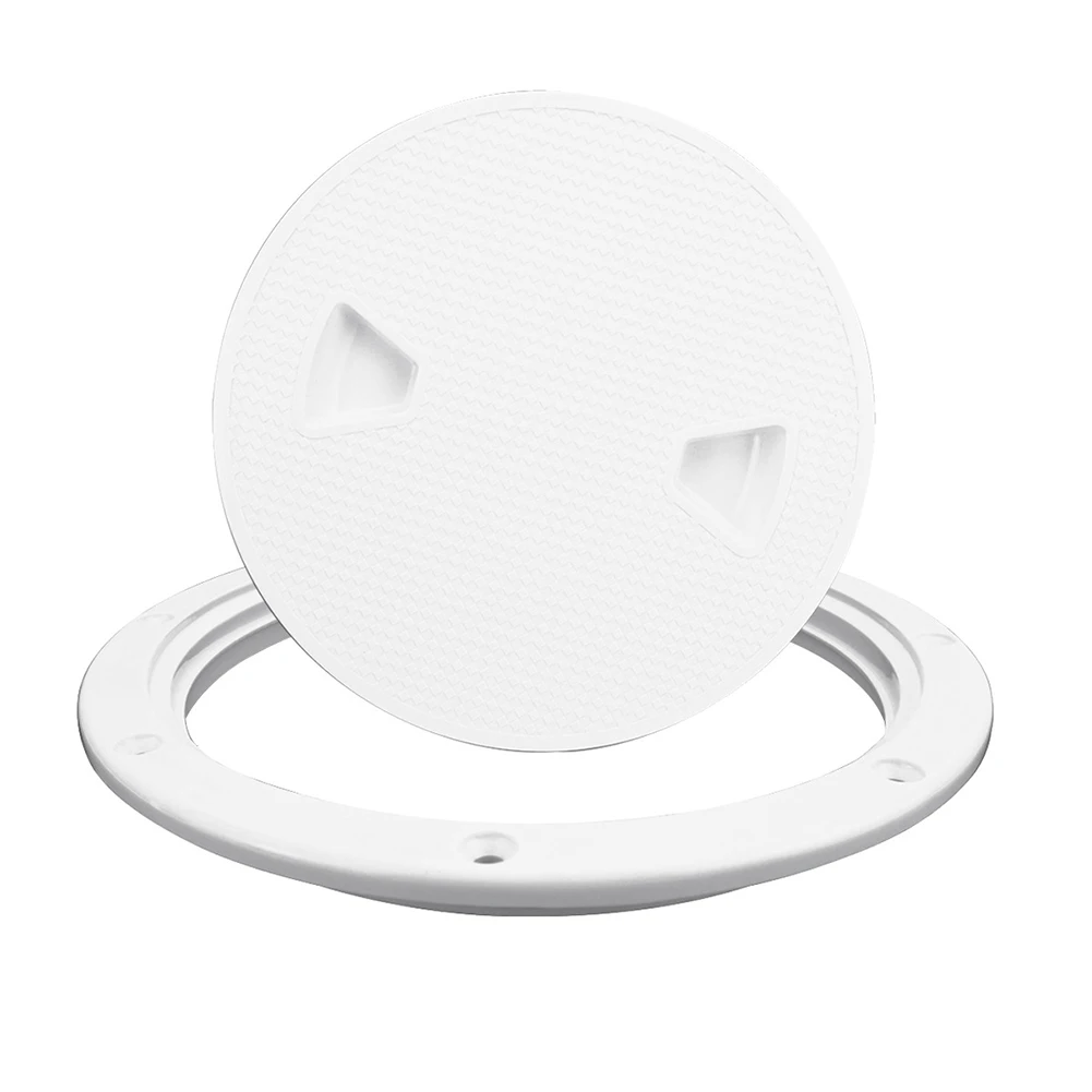 

Boat Access Hatch Deck Inspection Hatch Sleek White Finish Under-Deck Maintenance Versatile Sizing Options Water Resistant Seal