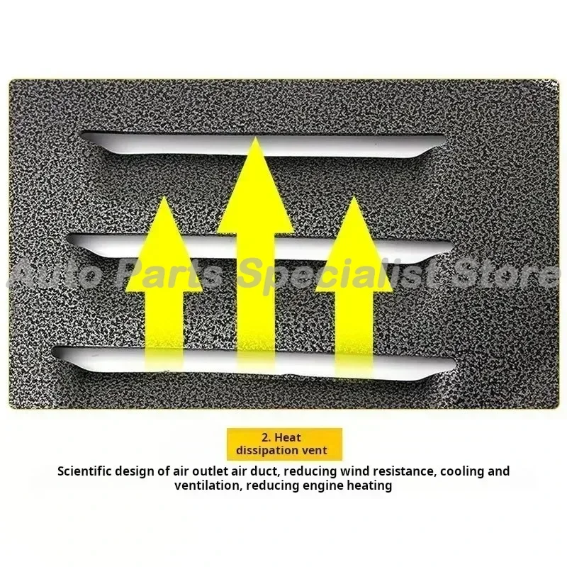 คุณภาพสูงสําหรับ Volvo S80 2012-2016 2.9L 3.0L Engine Guard Board Splash Shield โคลน Fender แผ่นสีดํา