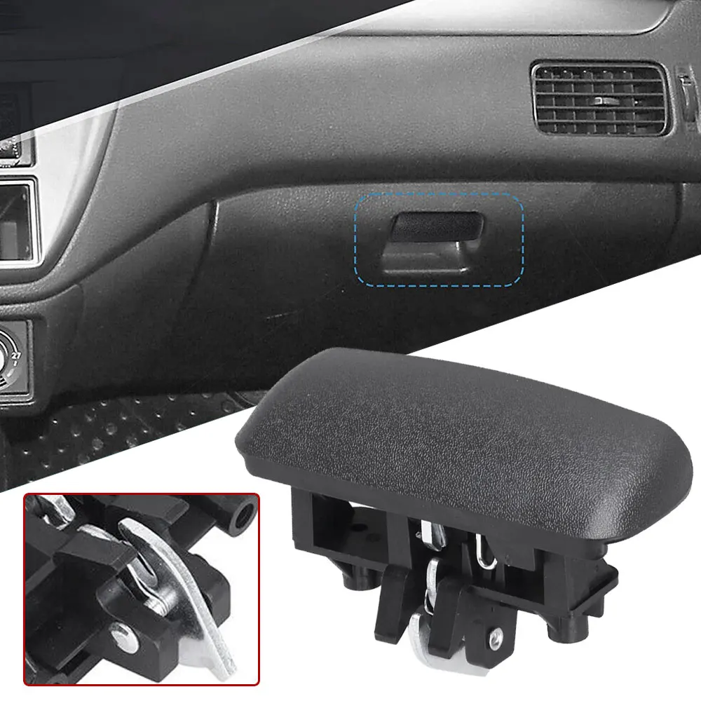 

Vehicle Supplies Glove Box Latch Handle Agate Black Car Accessories Car Styling for 1997-2000 Dodge Dakota Durango 3.9L 4.7L