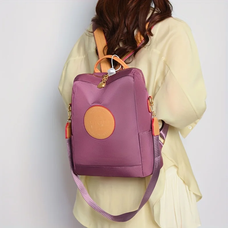 Korean Fashion Women Backpack High Sense Casual Versatile Large Capacity 3 in 1 Commuter Bag