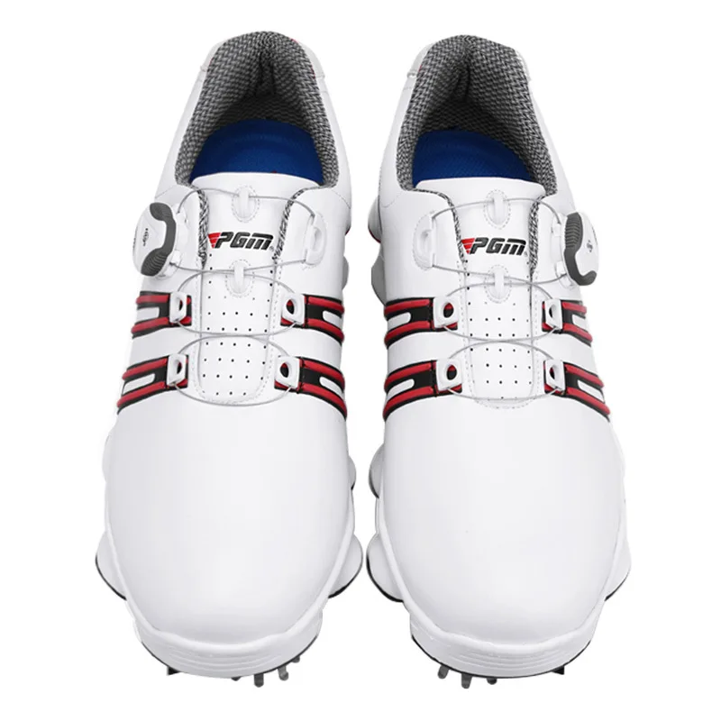 PGM golf shoes men's golf shoes wide soles rotating shoelaces waterproof and breathable new